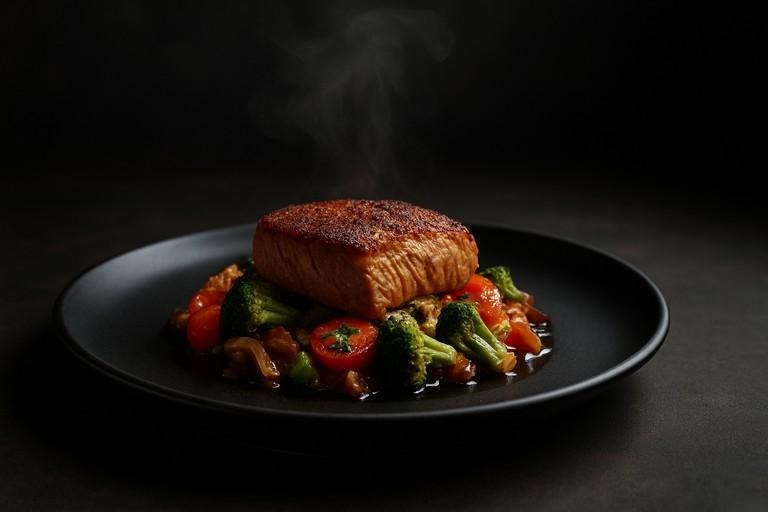 Food styling shot